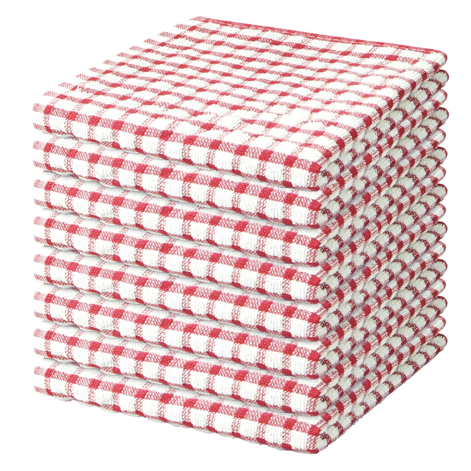 Nialnant 8 Pcs Kitchen Dish Rags,100% Cotton Soft Absorbent Quick Drying Dish Cloths for Kitchen,Washing Dishes,Cleaning rags-11 x 11In